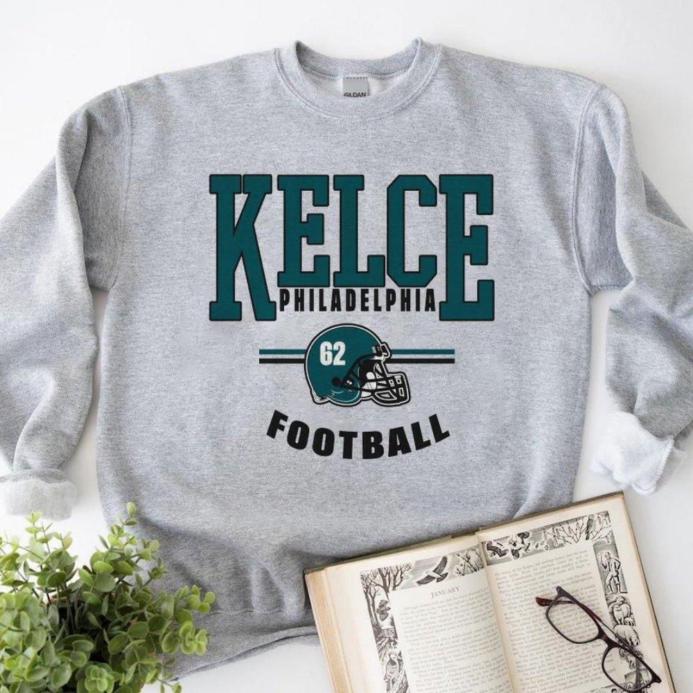 Jason Kelce Philadelphia Football Crewneck Sweatshirt Unisex